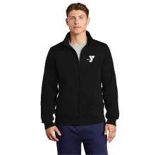 Men's Full Zip Fleece Jacket - Screen Printed