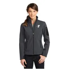 Eddie Bauer® Ladies Rugged Ripstop Soft Shell Jacket - Embroidered
