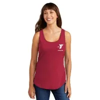 Ladies Guard Tank Top  - Left Chest Y Lifeguard w/ LIFEGUARD Back